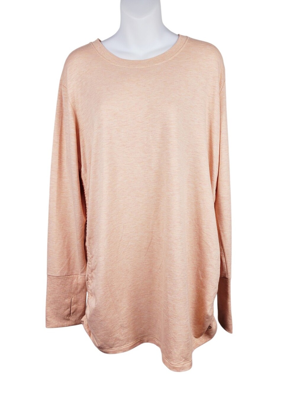 2/$20 Shambhala Orange/Pink Sweatshirt Top Size: XL